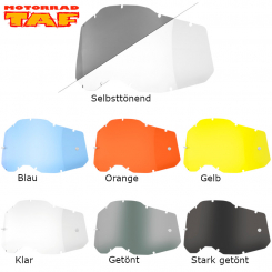 100% RC2 / AC2 / ST2 Ersatzgläser '24 Stark getönt