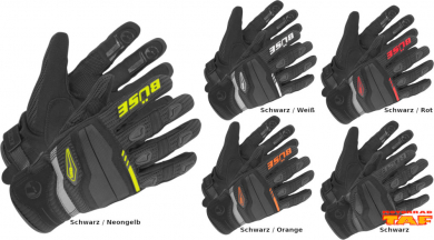 Büse Fresh Handschuhe '24 Schwarz / Weiß | 8