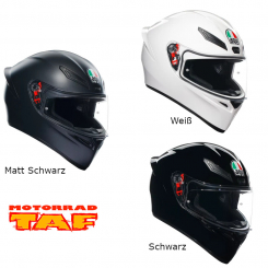 AGV K1 S Solid Integralhelm '24 Schwarz | M