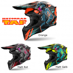 Airoh Wraaap Cyber Crosshelm '25 