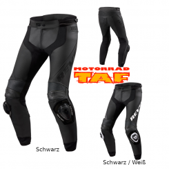 Revit Apex Lederhose '24 Lang | Schwarz / Weiß | 52