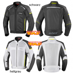 Büse Santerno Textiljacke '24 Hellgrau | 5XL