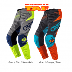 O'Neal ELEMENT FACTOR Hose** Grau / Orange / Blau | 34