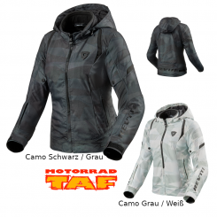 Revit Flare 2 Damen Jacke '24 Camo Schwarz / Grau | 44