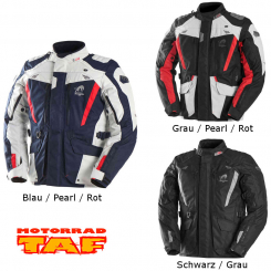 Furygan Apalaches Evo Textiljacke '25 Blau / Pearl / Rot | 4XL