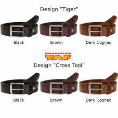 John Doe Gürtel '24 Tiger | Dark Cognac | 105