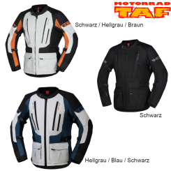 IXS Tourenjacke Lennik-ST Herren '24 Schwarz / Hellgrau / Braun | XL
