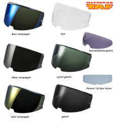 LS2 FF906 Advant Visiere '24 Visier Silber verspiegelt