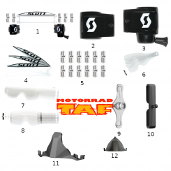 Scott MX Zubehör Primal/Hustle/Split/Buzz/80s '25 