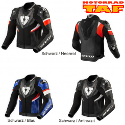 Revit Hyperspeed 2 Pro Lederjacke '24 Schwarz / Anthrazit | 56