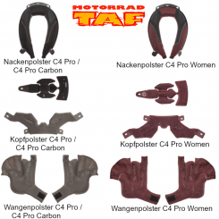 Schuberth C4 Pro / C4 Pro Carbon / C4 Pro Women / C4 BasicPolster '25 