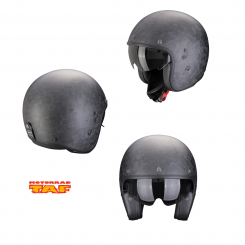 Scorpion Belfast EVO Carbon Onyx Jethelm** 