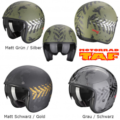 Scorpion Belfast EVO Nevada Jethelm** 