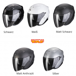 Scorpion Exo 230 Solid Jethelm '24 Weiß | XL (61/62)