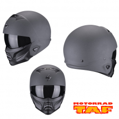 Scorpion Combat II Graphite Streetfighter Helm '24 