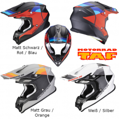 Scorpion VX 16 Evo Air Spectrum Crosshelm** 