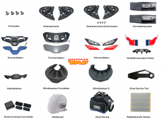 Shoei NXR2 Ersatzteile '25 