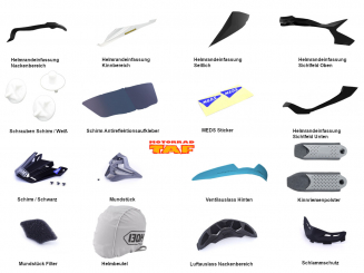 Shoei VFX-WR / VFX-WR06 Ersatzteile '25 