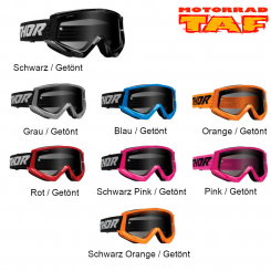 Thor Combat Sand Racer Motorradbrille '23 Blau / Getönt