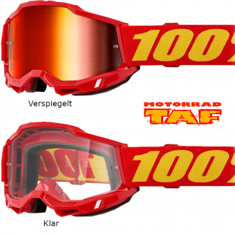 100% Accuri 2 Red Brille '24 