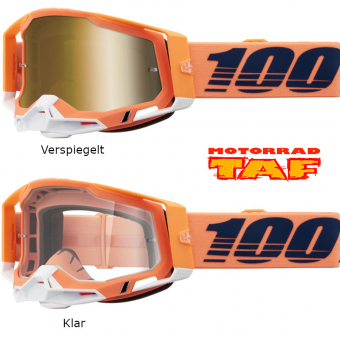 100% Racecraft 2 Coral Brille '24 