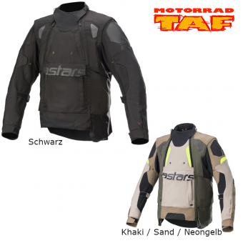 Alpinestars Halo DS Jacke '23 Khaki / Sand / Neongelb | M