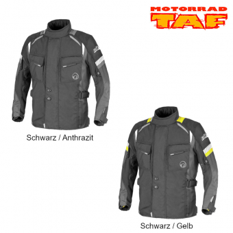 Büse Breno Kinderjacke '24 Schwarz / Neongelb | 128