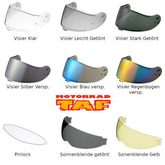 Shoei GT-Air3 Visiere & Pinlock '24 