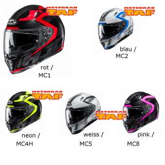 HJC i70 Asto Integralhelm ** neon / MC4H | XL