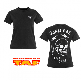 John Doe Live Fast Skull Fade Out Lady T-Shirt '24 
