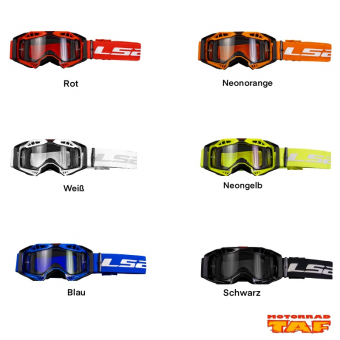 LS2 Aura Enduro Series Crossbrille '24 