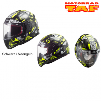 LS2 FF353 Rapid Mini Vignette Integralhelm Kids '24 