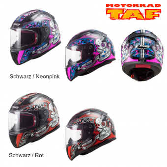 LS2 FF353 Rapid Mini Voodoo Integralhelm Kids '24 