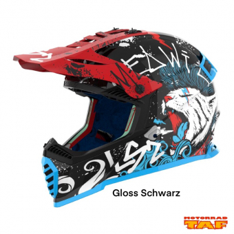 LS2 MX437J Fast Mini Evo Starmaw Crosshelm Kids '24 