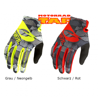 O'Neal MATRIX CAMO V.22 Handschuhe ** Schwarz / Rot | XL