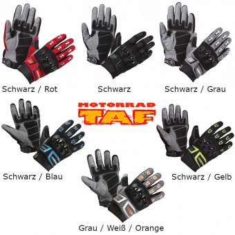 Modeka MX Top Handschuhe '24 Schwarz / Grau | 9