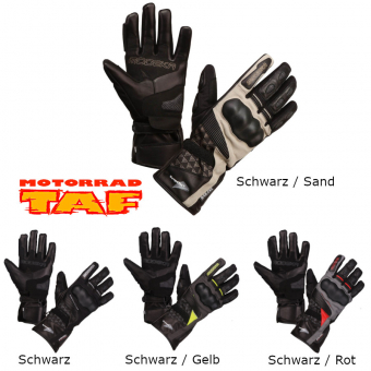 Modeka Panamericana Handschuhe '24 Schwarz / Neongelb | 11