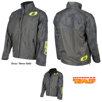 O'NEAL SHORE V.22 Regenjacke** Grau / Neon Gelb | M