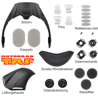 Schuberth E1 Ersatzteile '23 