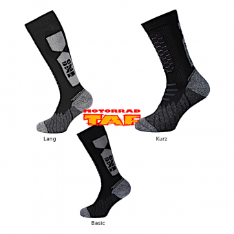 IXS Socken 365 Lang, Kurz, Basic '23 Schwarz / Grau | Kurz | 39/41