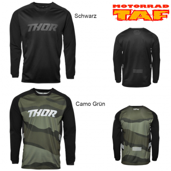 Thor Terrain Jersey '23 Camo Grün | 3XL