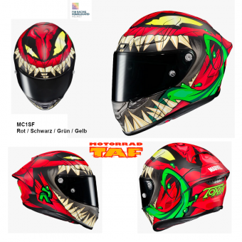 HJC RPHA 1 Toxin Marvel Integralhelm '24 