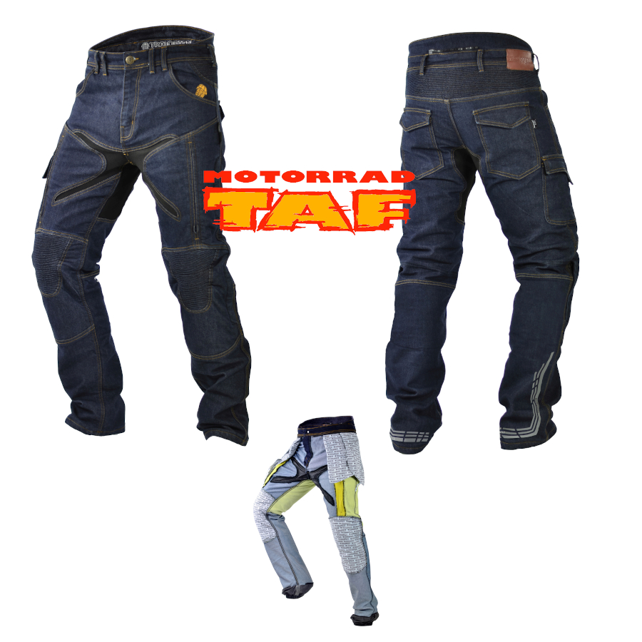 TRILOBITE Jeans PROBUT X-FACTOR Motorradhose CoolMax wasserdicht Protektoren 