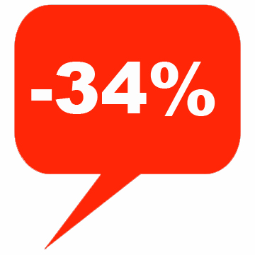 Rabatt 34% 